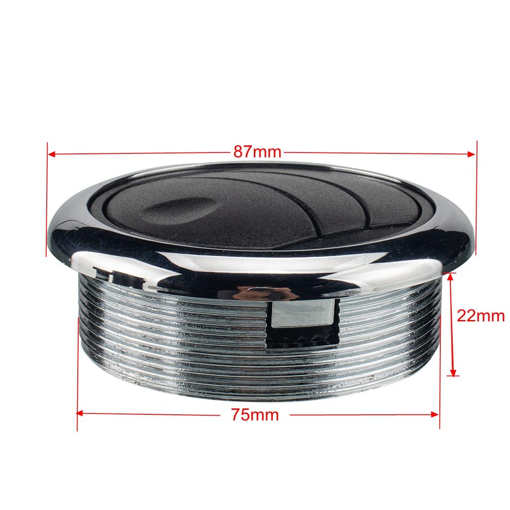 Rotating Vent Air Outlet Round Ceiling For Car Rv Bus  Air Conditioner
