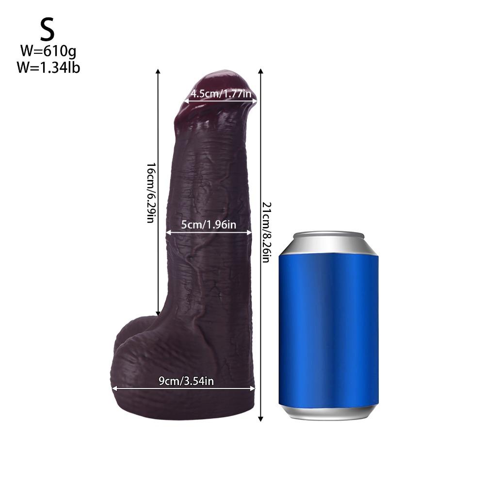 Extra Large Horse Dildo Realistic Vibrator for Women with Balls - Adult Sex Toy for SM Play