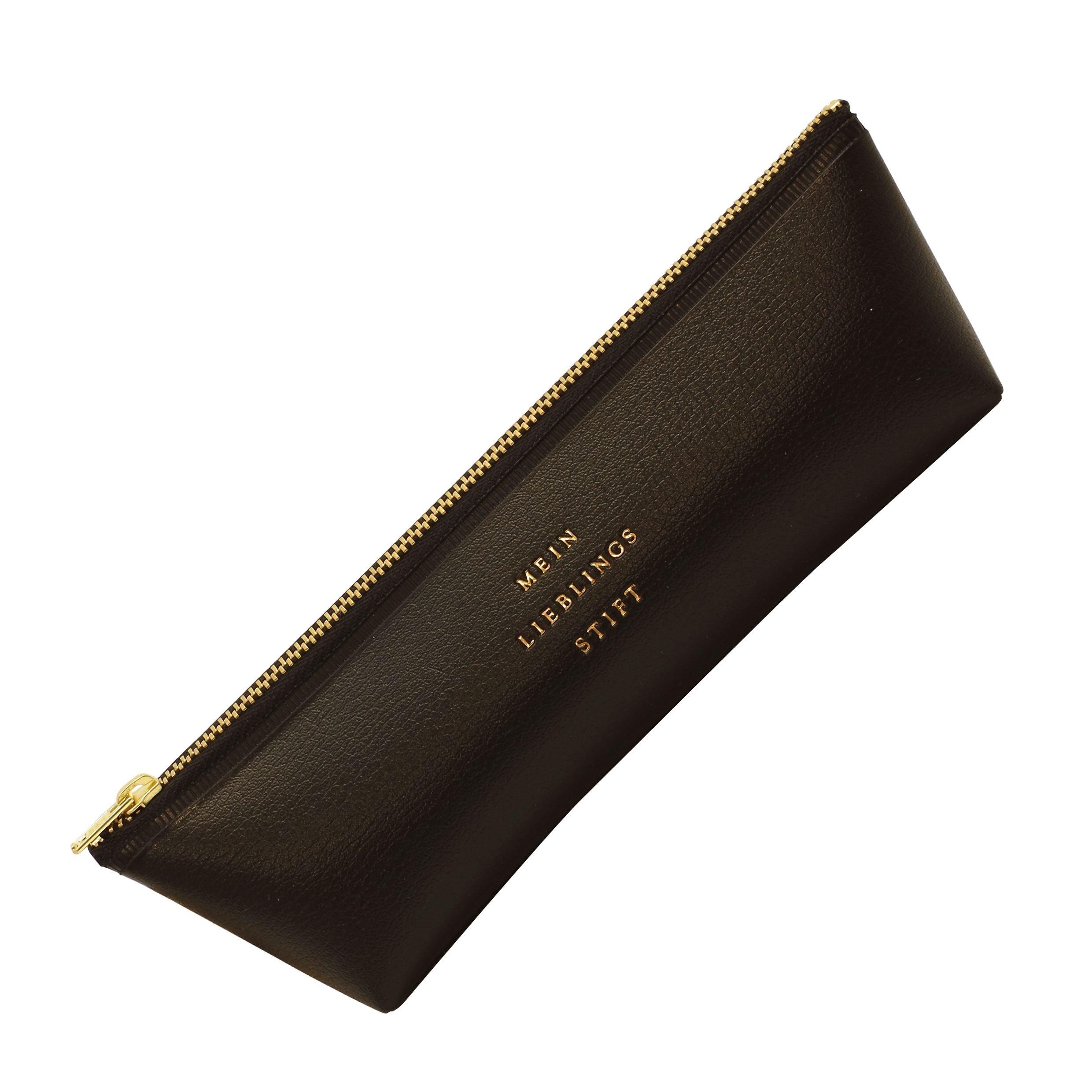 Hightide Zipper Pen Case Classic Black GP073