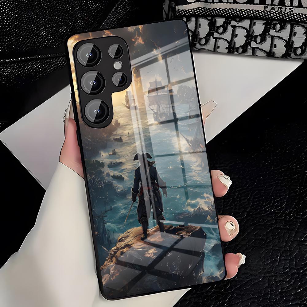 

Pirates Of The Caribbean Phone Case For Samsung A25 A13 A33 5G A54 A36 A35 A56 A52 A14 Shockproof Glass Cover Samsung A26