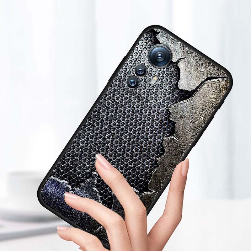Creative metal style pattern For Xiaomi Mi 15 14 13 13T 12 12T 12S 11 11i 11T Pro Ultra Lite 5G Black Soft Phone Case