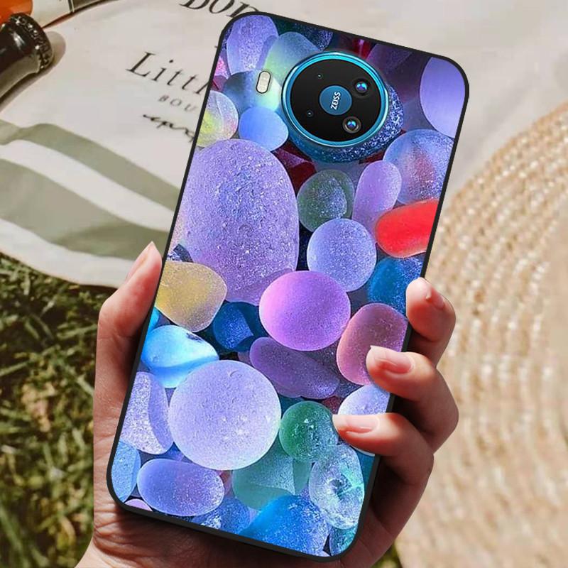 For Nokia 8.3 5G Case Soft TPU Silicone Cover for Nokia 8.3 Nokia8.3 5G Phone Case 6.81 Inch Cute Cat Protective Case Bumper
