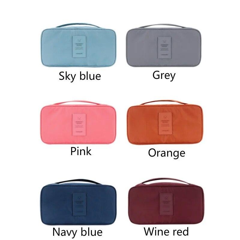 

Нижнее белье Сумка для отделки бюстгальтера Косметички Водонепроницаемая дорожная коробка для стирки Органайзер для туалетных принадлежностей Многофункциональный большой вместительности