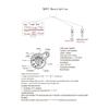 Tachometer Speedometer Digital Meter Motorcycle LCD Odometer TRIP ODO KMH Voltmeter Oil Level Gauge for Honda Navi