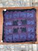 Hand Embroidered Cotton Pillow Cover: Bohemian Decorative Cushion 40