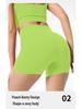 Women's High-Waisted Butt-Lifting Yoga & Running Shorts - Quick-Drying Fitness Wear