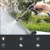 Wear-resistant Large Spray Volume Brass Nozzle Garden Hose Pipe Lawn for Car/Motorcycle Washing/Garden Watering