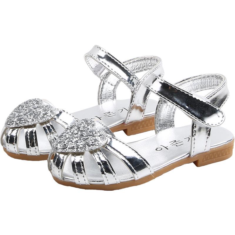 New Girl Shoe Exquisite Fashion Versatile Princess Shoes Sweet Daily Popular Flat Sandal Hollow Out Simple Light Child Shoes