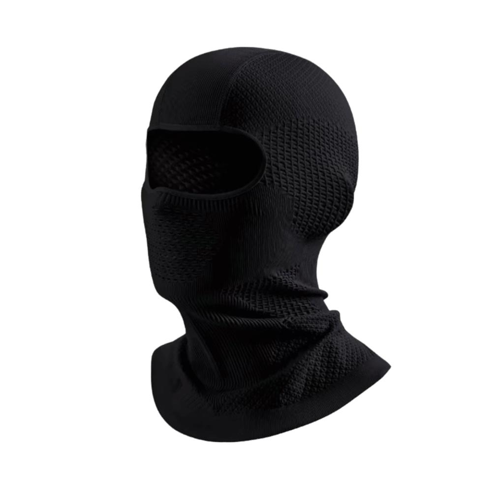 Warm Breathable Ski Mask Headgear Windproof Helmet Liner Cap Trendy Head Neck Cover Winter чёрный