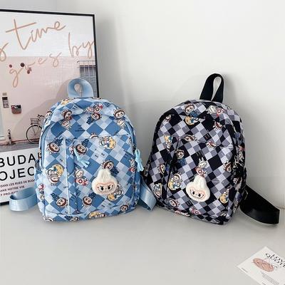 School Bag Children's New Primary School Backpack Cartoon Cute Printing Light Weight Backpack Tide