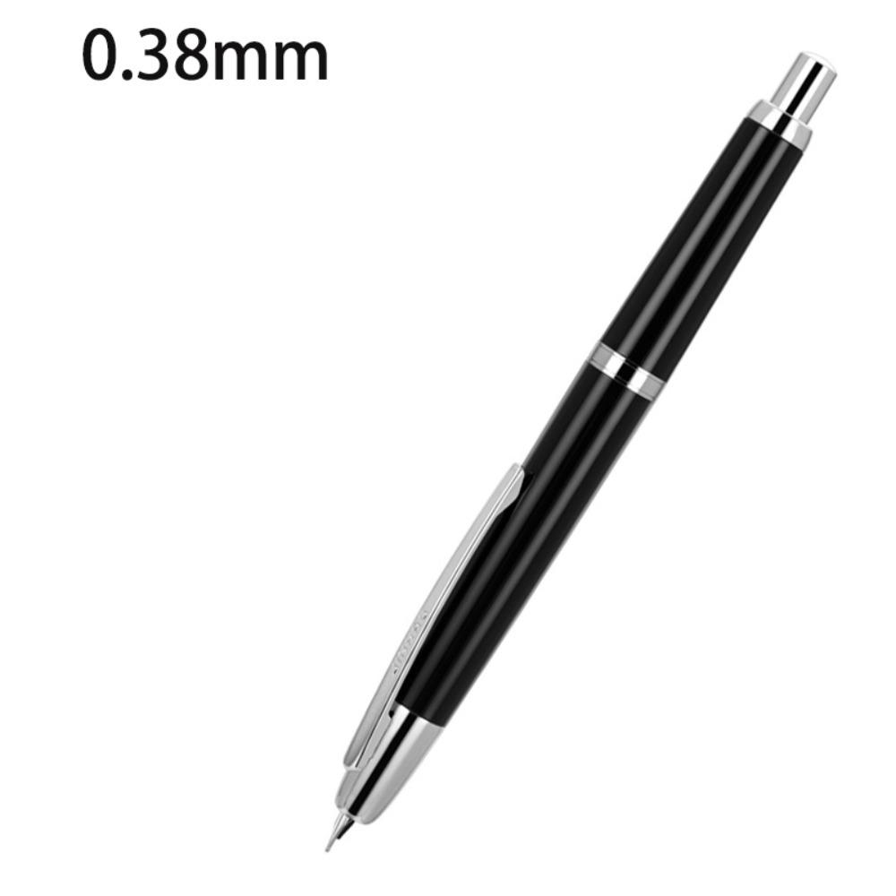 

EF/F Nib Click Fountain Pen Smooth Writing Ink Converter Pen Stylish Plastic Pen Writing Supplies black-0.38mm