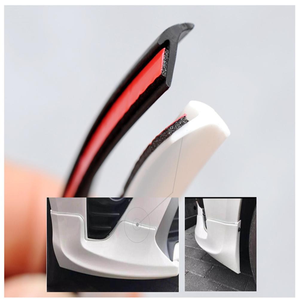 5M Schräge T Gummi Autodichtstreifen Dichtung Zierleiste Scheinwerfer Stoßstange Einsatz 1x