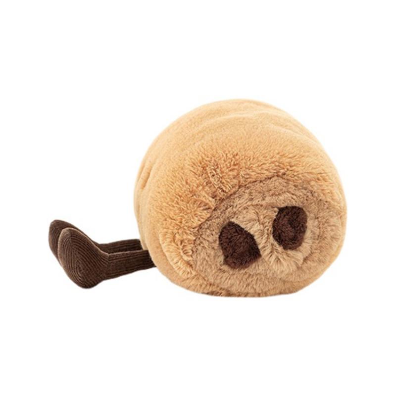 JELLYCAT Gourmet Series Chocolate Bread Soothing Doll Plush Figure 11cm Tall