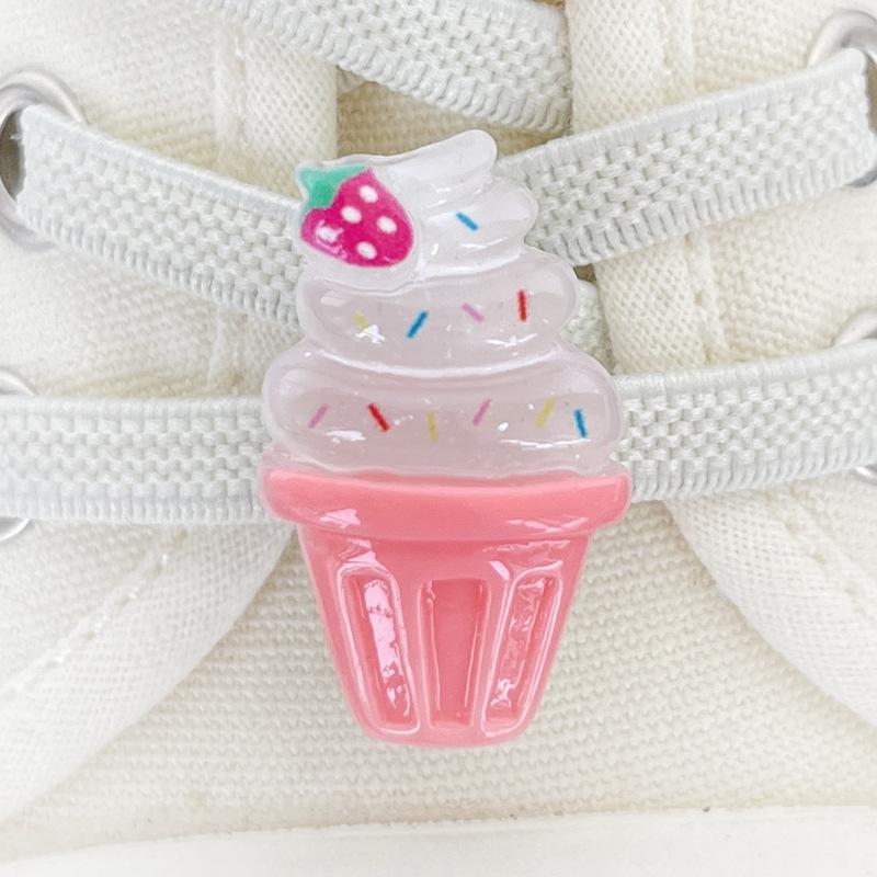 Cartoon Cat Resin Shoelace Buckle - Cute Detachable Shoe Decoration for Canvas Sneakers
