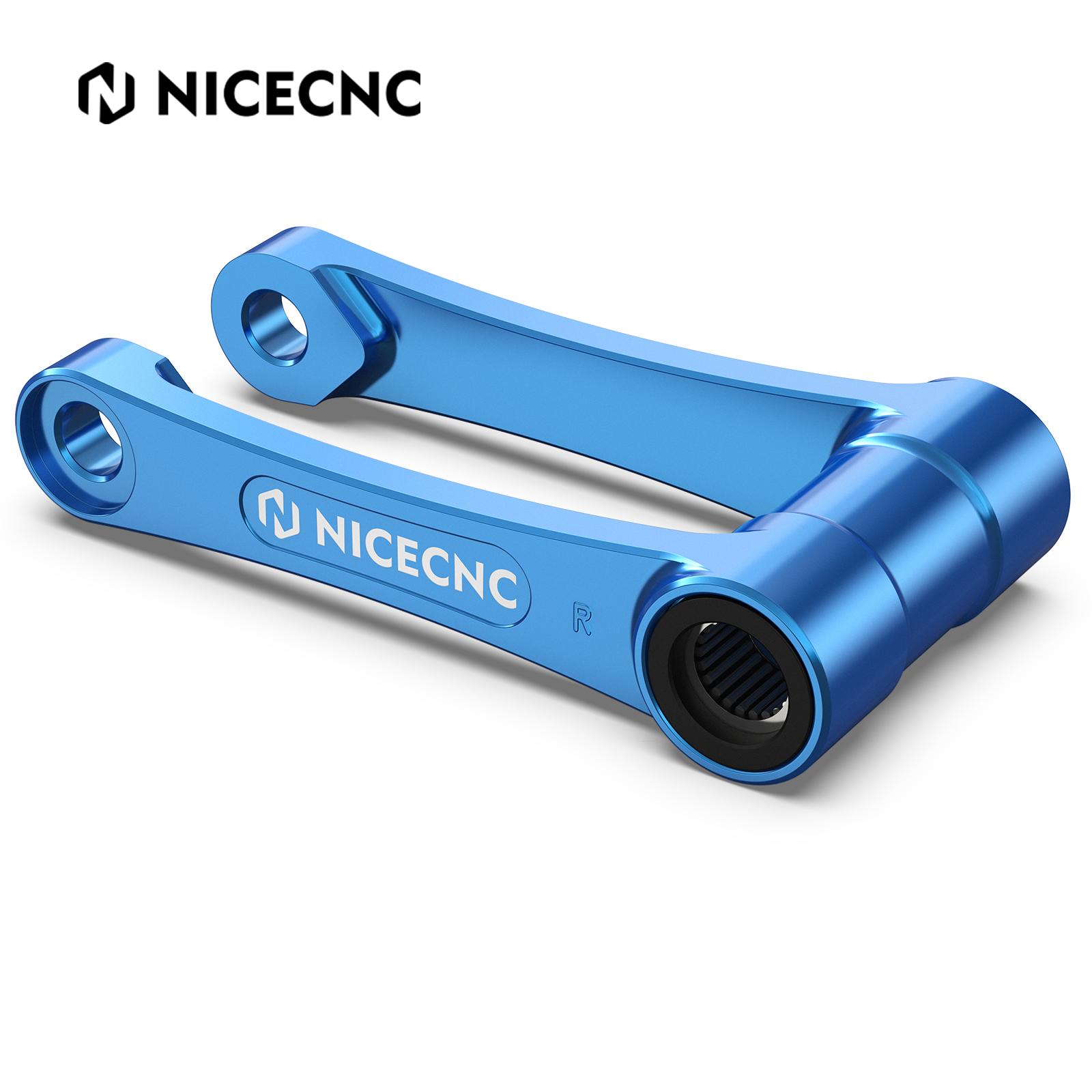 NICECNC 2017-2024 For Sherco SE-R 125 SE 250R SE 300R SEF250R SEF 300R SEF-R 450 SEF-R 500 1.75″ Lowering Link Kit 2023 2022 синий