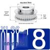 Synchronous Pulley XL, 30 Teeth, BF Type, Groove 11mm, Keyway Bore 5-25mm, Boss with Setscrew