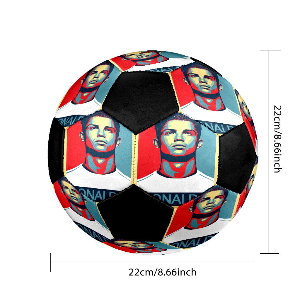 Pallone da Calcio Resistente da Allenamento Esterno Stampato Taglia 5