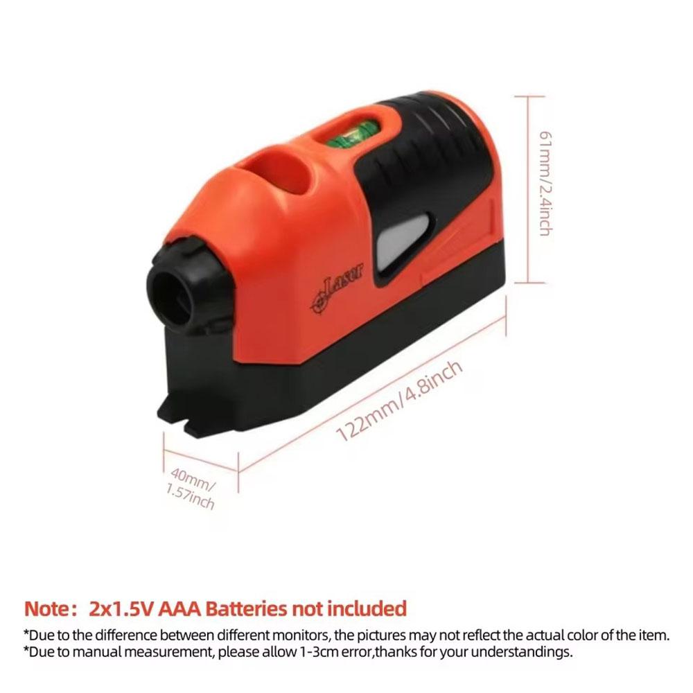 Mini Vertical Bubble Level Tool, Laser Levels, Floor Decoration, Day, Straight Laser, Guided Level Line, Measuring Tool