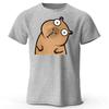 Silly Guinea Pig Menwomens Fashionable New Cotton Short Sleeved Healing Animal Print Plus Size Comfortable Casual Tshirt