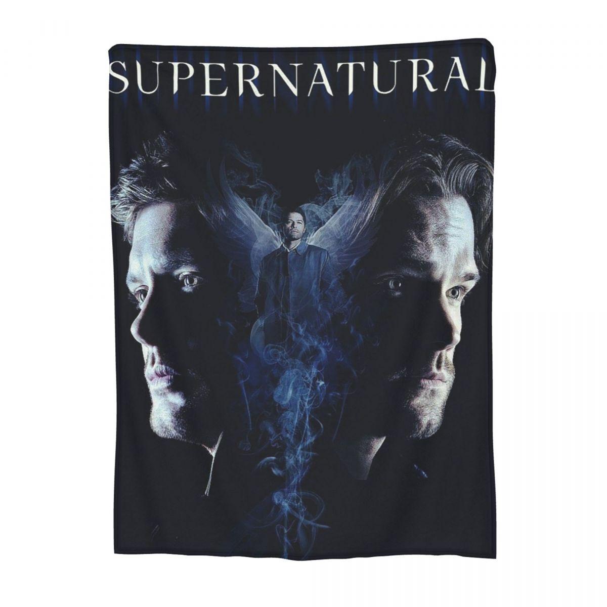 

Dean Winchester Supernatural Blanket Fleece Sofa Throw Blanket Lightweight for Home Bedroom Outdoor Throws Bedspread Quilt 30x40in