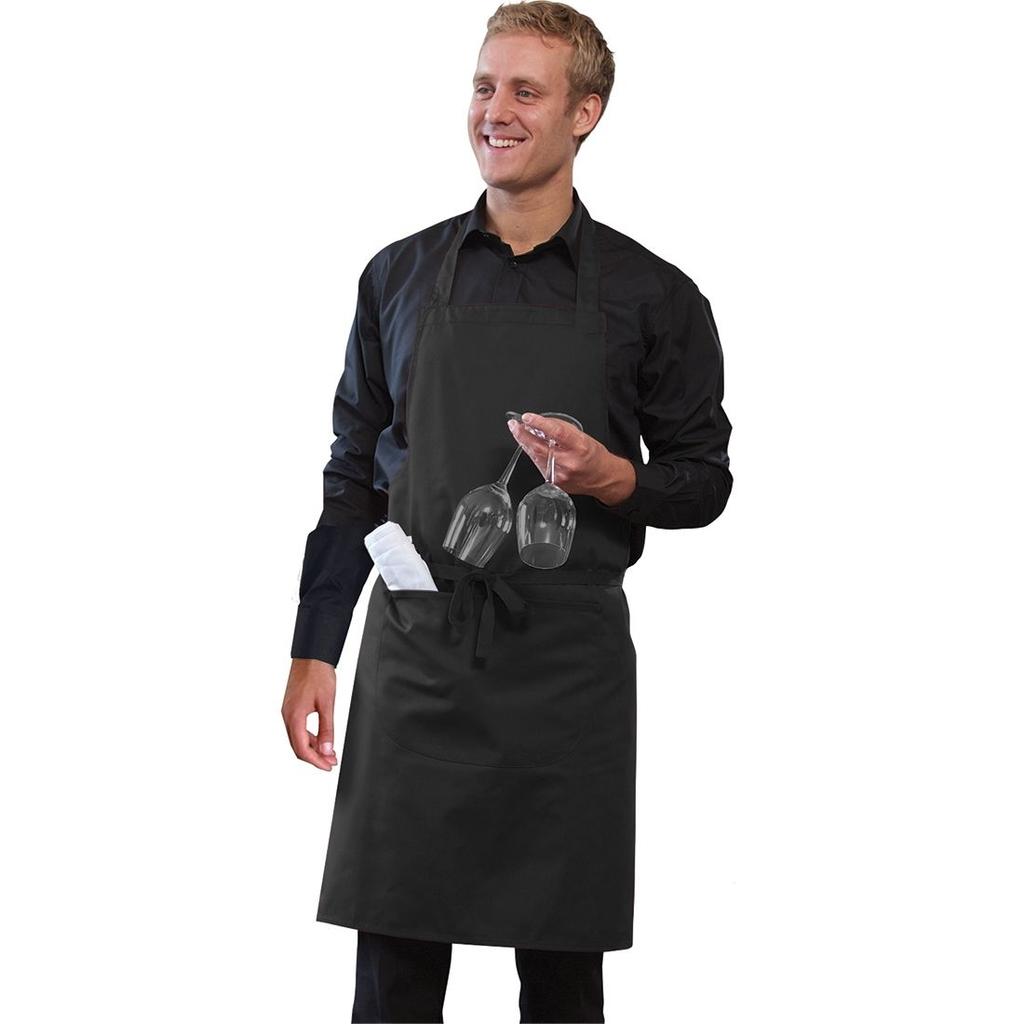 Dennys Adjustable Halter Bib Apron