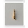 Used Ete Charm (moon Motif) Gold