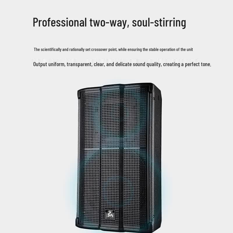 FionTu Professional Conference 15-inch Full-range Speaker (CN Version)