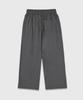 BILLIANT Recycled Wide Elastic Pants_Charcoal