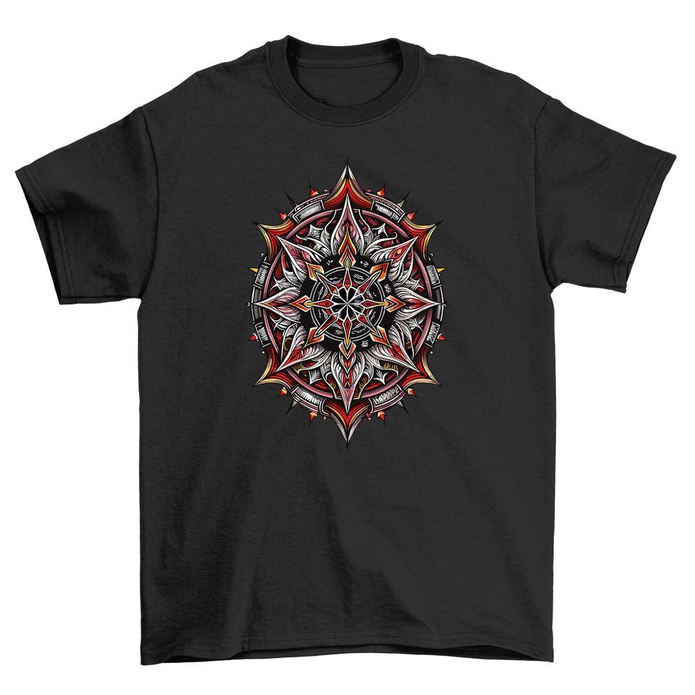 

Gothic Mandala T-shirt - Darkly Elegant! Uni 4XL