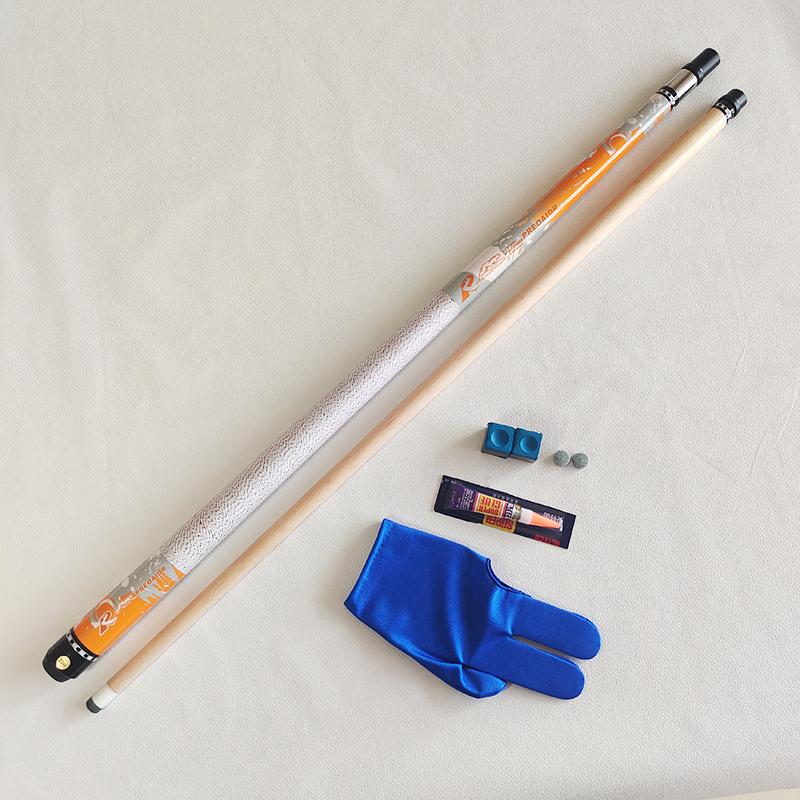 Billiard Cues Stick 1/2 Split Maple Pool Cue 8 Ball 9 Ball PREOAIDR 11.5mm 13mm Billiard Cue with Accessories