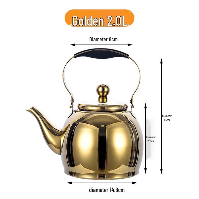 Thickened Stainless Steel Kettle Teapot
