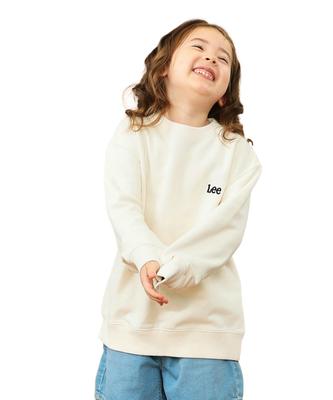 Lee Sweatshirt with Logo Back Sizes Kids' Off-White Print, 110cm-150cm
