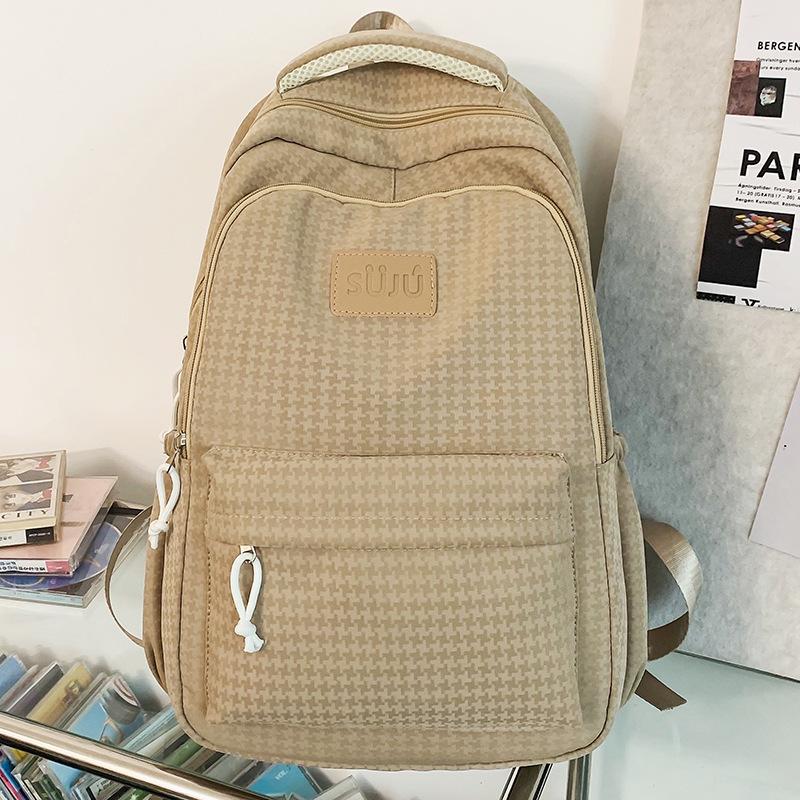 School bag Elementary school girl Junior high school student High school student boy College student Backpack Fashion multi-layer backpack