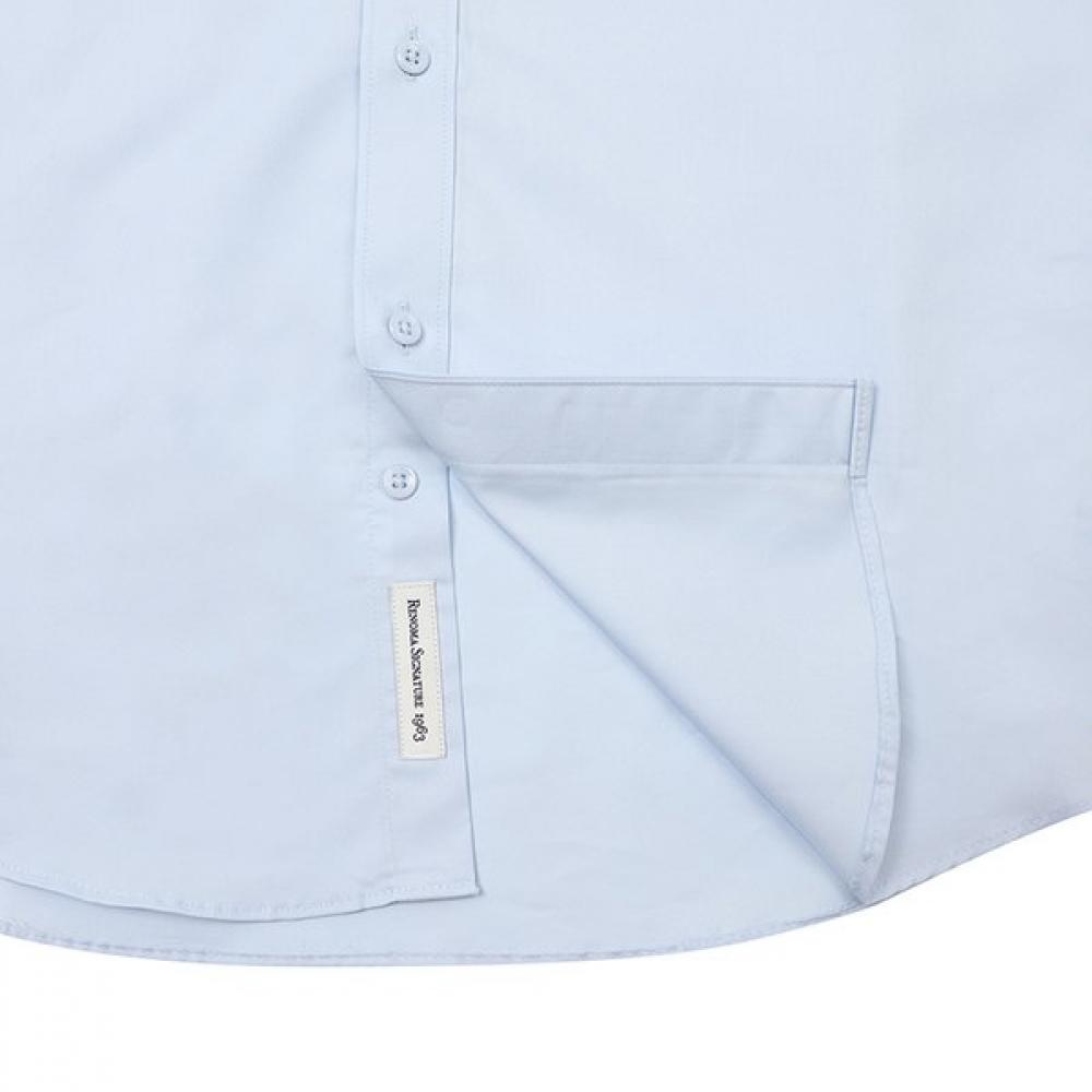 RENOMA 120s Twill Short Sleeve Slim Shirt Rzusl1111 Bu