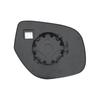 Car Left Side Heated Mirror Glass W/ Backing Plate For Mitsubishi Outlander 14-20