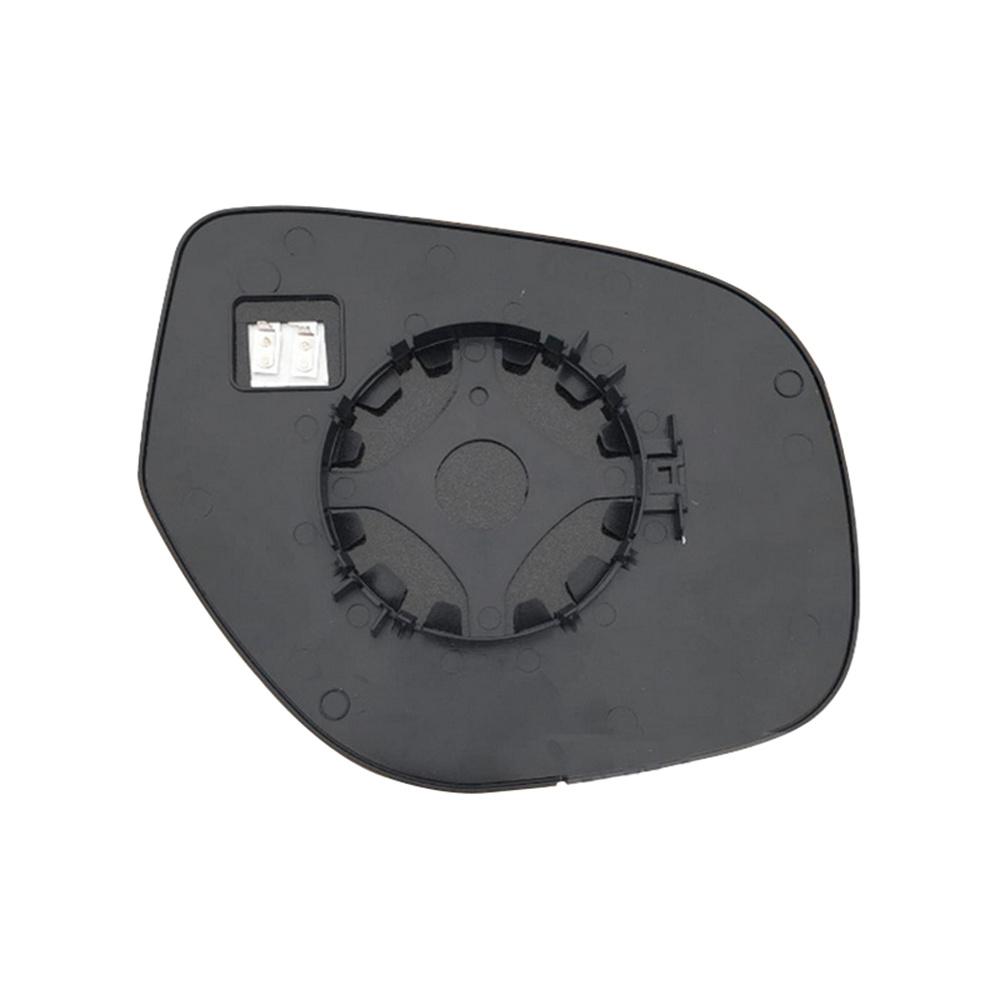 Car Left Side Heated Mirror Glass W/ Backing Plate For Mitsubishi Outlander 14-20