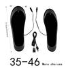 USB Beheizte Einlegesohlen Schuh Elektrische Fußwärmepads Füße Wärmer Sockenpolster Matte Winter Outdoor-Sportarten Heizsohle Winter Warm