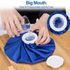 Portable Ice Pack With Adjustable Strap For Cold Therapy And Fever Relief
