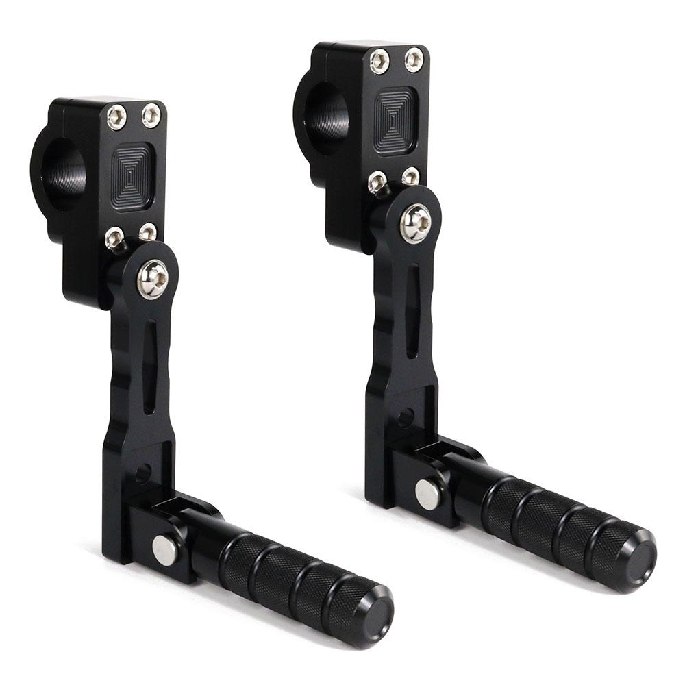 For KAWASAKI KLR650 1987-2024 KLE 500 KLX 250 VULCAN Motorcycle Rider Adjustable Foot Pegs Kit 22mm 7/8" 28.8mm 1/8" Highway