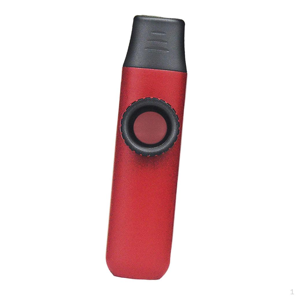 Mini Kazoo mit 8 Flötenmembranen, einstellbarer Tonhöhe für Partys, einfach zu spielen, professionell