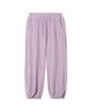 Lense Melange Fleece Pintuck Pants Gray Pink