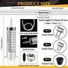 Kit di Spurgo Freno Idraulico per Moto Siringa da 100ML Tubo da 50cm Universale Per Moto Scooter