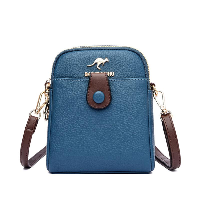 YIRAN ring Nieuwe Veelzijdige Dames Tas Eenvoudige en Modieuze Schoudertas Eenvoudige Retro Crossbody Tas Moedertas voor Vrouwen van Middelbare Leeftijd Mobiele Telefoontas