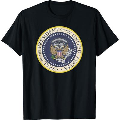 Gefälschtes Präsidentensiegel T-Shirt Lustiges Anti-Trump T-Shirt