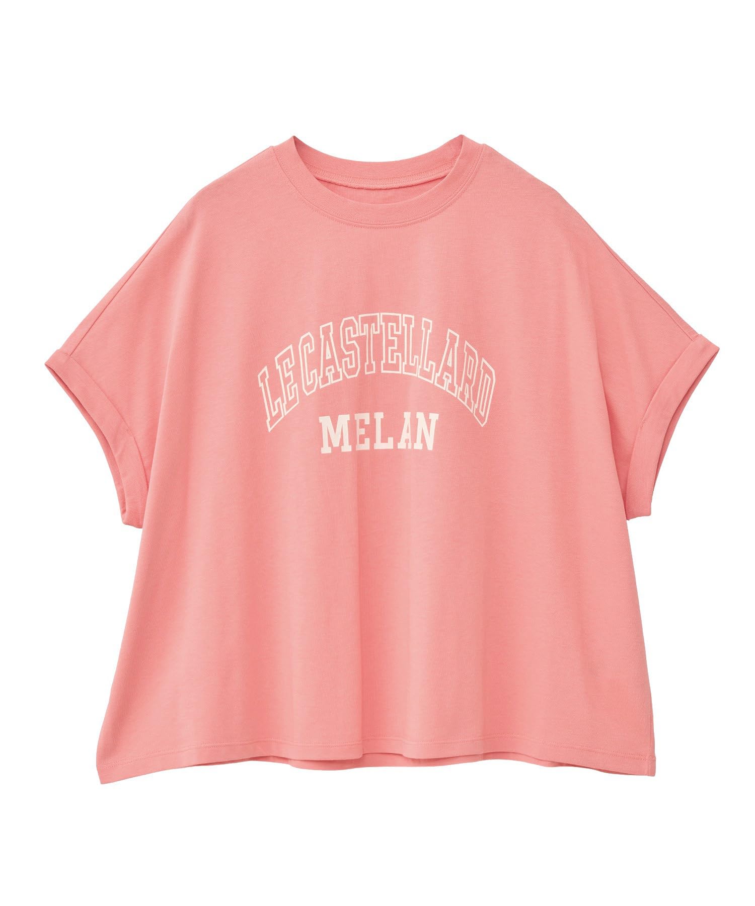 

Футболка Green Parks с рукавами на манжетах, размер F, розовая, розовый