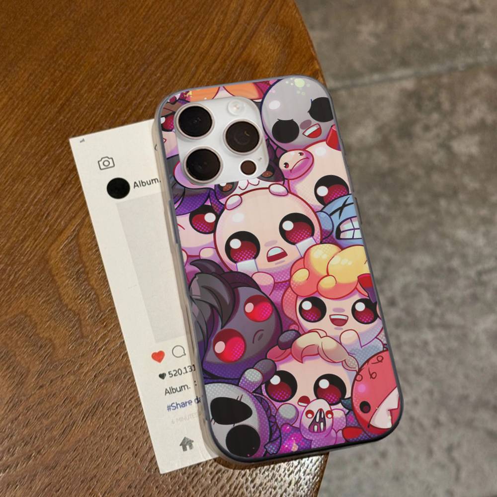 Classic Game The Binding Of Isaac Phone Case For IPhone 17 16 15 14 13 12 11 Pro Max Plus Corrugated Bumper Back Cover Shell