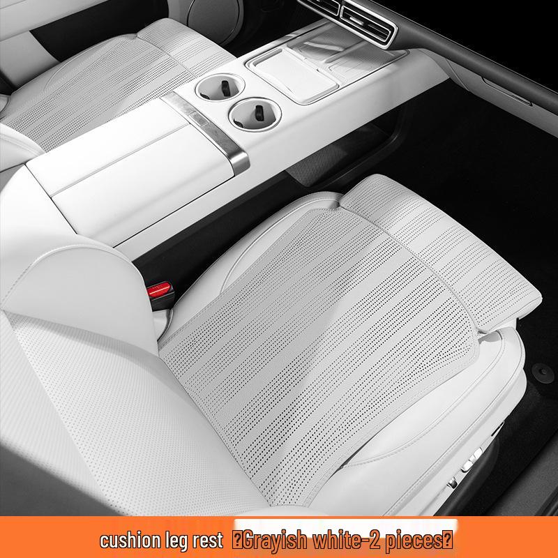 GM Perforated Cushion with Integrated Leg Rest for Car Interior Comfort