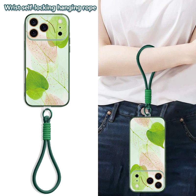 INS Watercolor Floral Hand Strap Case For iPhone 17 Pro Max Hybrid TPU+PC Magnetic For Magsafe Matte Cover For iPhone 16 15 14 13 Pro Max
