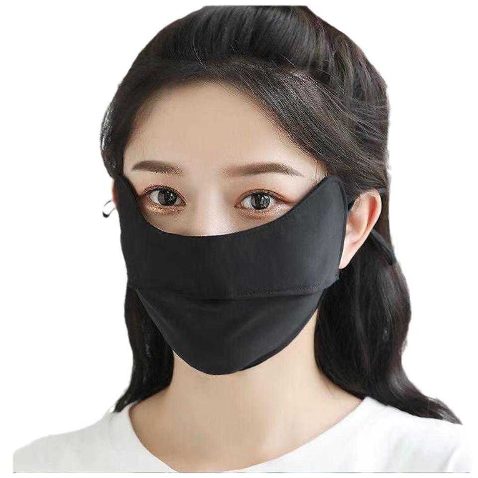 Ultra-Thin Ice Silk Unisex Anti-UV Full Face Sun Protection Mask
