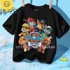 Paw Patrols Girl Boys T Shirt Cartoon Skye Short Sleeve Tops Summer Kids Korean Clothes Baby Casual Tees Cute Birthdays Gifts